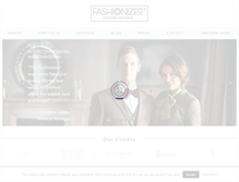 Tablet Screenshot of fashionizer.com